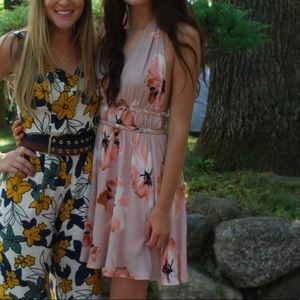 PITAYA pink floral dress